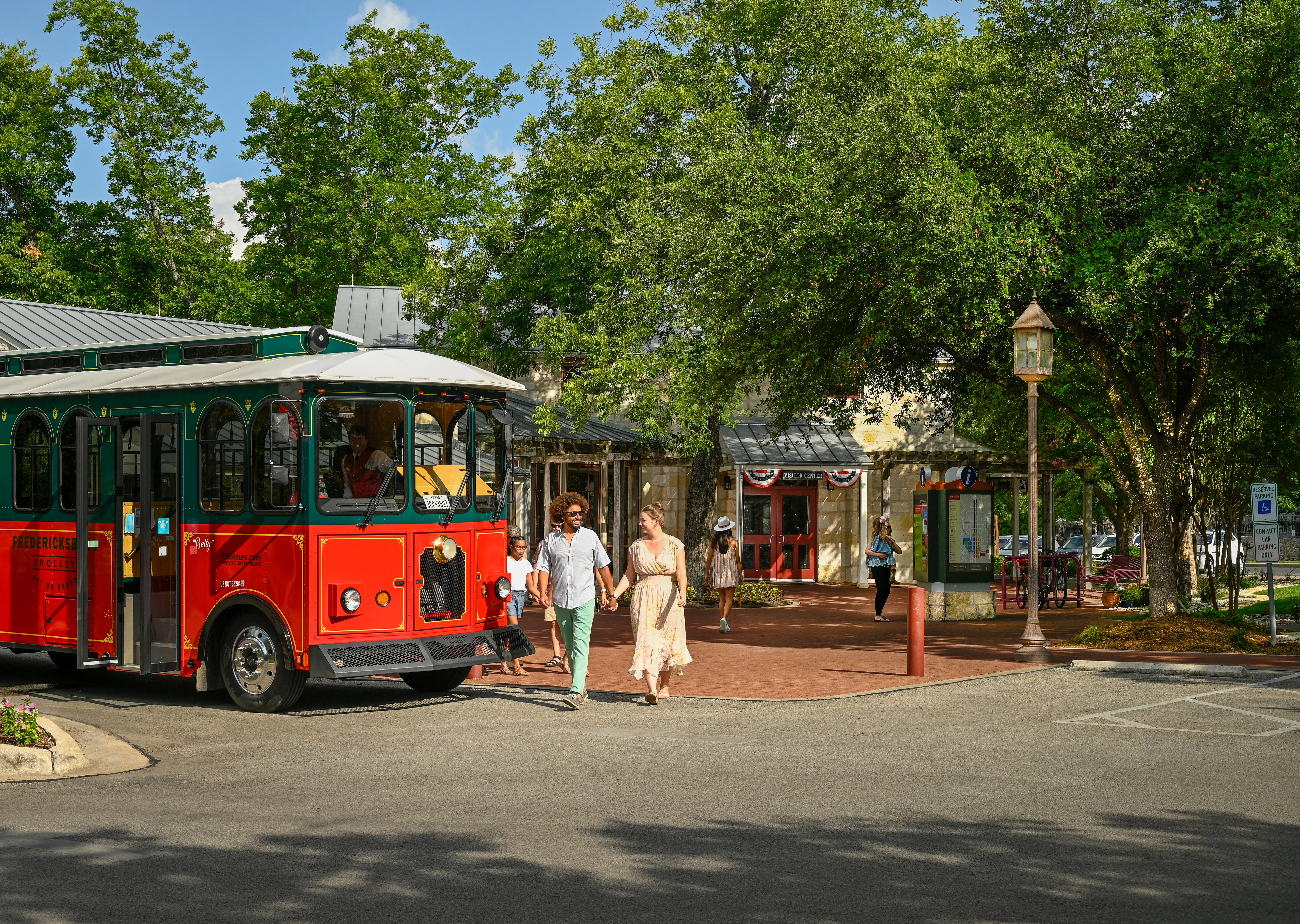 Downtown Galveston street scene